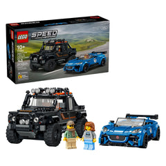 LEGO - Speed Champions Jaguar Project 7 & Land Rover Defender - Jouets de Construction - 10 ans - 72077264