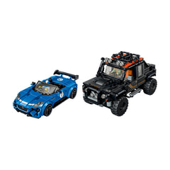 LEGO - Speed Champions Jaguar Project 7 & Land Rover Defender - Jouets de Construction - 10 ans - 72077264