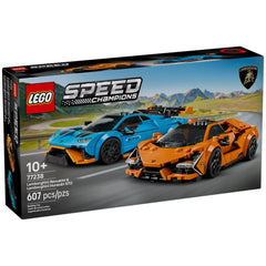 LEGO - Speed Champions Lamborghini Revuelto & Huracán STO - Figurines d'action et jouets