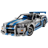 LEGO - Technic 2 Fast 2 Furious Nissan Skyline GT-R R34 - Figurines d'action et jouets