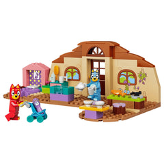 LEGO - École Bluey avec Rusty et Bluey - Jouets de Construction - +4 - Cadeau - 72011221