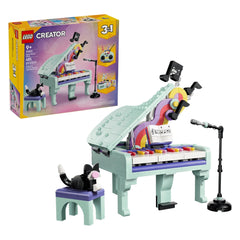 LEGO - Creator 3 En 1 Piano Décor Musical avec Chat - Jouets de Construction - +9 - 72031392