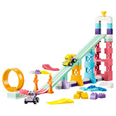 LEGO - Duplo 3 en 1 Rampes Créatives avec Véhicules - Jouets de Construction - Âge +3 - 72010478