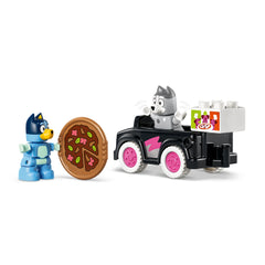 LEGO - Duplo Filles Pizza avec Muffin et Bluey - Jouets de Construction - Âge +2 - 72010469