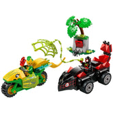 Lego - Marvel Super Heroes - Poursuite du véhicule Spin et Electro Dinosaur - Ensemble de jouets de construction