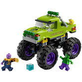 Lego - Marvel Super Heroes - Le camion de Hulk contre Thanos - Jouets de construction