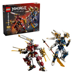 LEGO - Ninjago Les Mechs Jumeaux Titans - Jouets de Construction - +12 - Figurines d'Action - 72071870