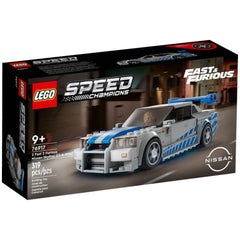 Lego - Speed Champions - 2 Fast 2 Furious Nissan Skyline GT-R (R34) - Ensemble de construction Jouets
