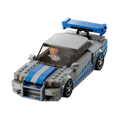 Lego - Speed Champions - 2 Fast 2 Furious Nissan Skyline GT-R (R34) - Ensemble de construction Jouets