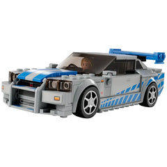 Lego - Speed Champions - 2 Fast 2 Furious Nissan Skyline GT-R (R34) - Ensemble de construction Jouets