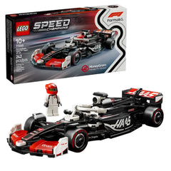 Lego - Speed Champions - Voiture de course MoneyGram Haas F1 Team VF-24 - Ensemble de construction Jouets