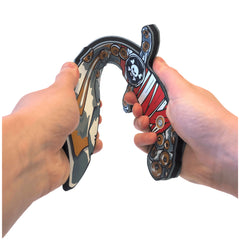 Liontouch - Couteau de pirate - Rayure rouge de pirate - Professions fictives et jeux de rôle