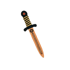Liontouch - WoodyLion Mini Sword · Gold/Black - The WoodyLion Line - Pretend Professions & Role Playing