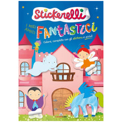 Ludattica - Sticker Book I Miei Amici Fantastici - Italian Edition - Educational Toys