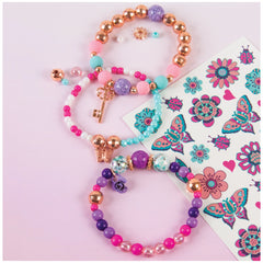 MAKE IT REAL - Bedazzled Charm Bracelets - Arts & Crafts