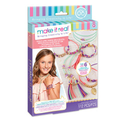 MAKE IT REAL - Gold Link Suede Bracelets - Arts & Crafts