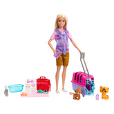 MATTEL - Barbie - Ensemble de jeu Sauvetage et Libération des Animaux - Poupées, Ensembles de jeu et Figurines