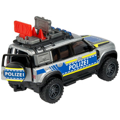 Majorette Land Rover Defender 90 Véhicules de Jeu de Police