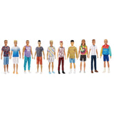 Mattel - Barbie Fashionista Ken - Poupées Ensembles de Jeu Figurines