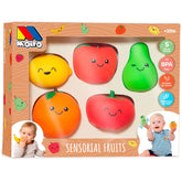 Molto - Sensorial Fruits Set 5 Pcs - Baby Activity Toys