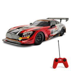 Mondo - Mercedes AMG GT3 Racing Radio-Controlled 2.4 GHz 1:24 Full Function with Lexan Body - Play Vehicles