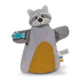 My First NICI - 2in1 Raccoon Hand Puppet Cuddle Blanket - Baby Activity Toys