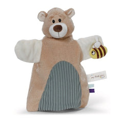 NICI - Mon Premier Câlin de Poupée à Main 2-en-1 - Jouets d'Activité pour Bébé