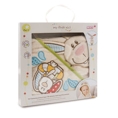 NICI - My First NICI Hooded Bath Towel Rabbit Tilli - Bath Toys