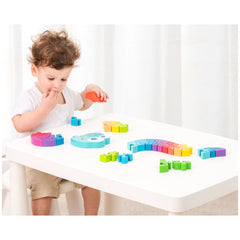 New Classic Toys - Puzzle Alphabet - Serpent - Jouets Éducatifs