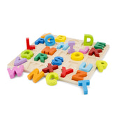 New Classic Toys - Puzzle de l'alphabet - Majuscules - Jouets éducatifs