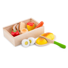 New Classic Toys - Cuttingset - Breakfast Box - Pretend Professions & Role Playing