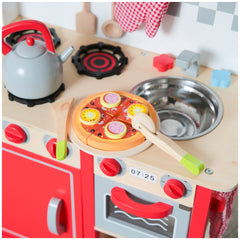 New Classic Toys - Set de Découpe - Pizza Salami - Professions Imaginaires & Jeux de Rôle