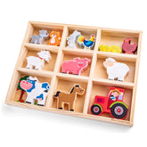 New Classic Toys - Farm Animals In Box - Educational Toys