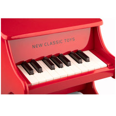 New Classic Toys - Piano - 18 Keys - Red - Musical Instruments