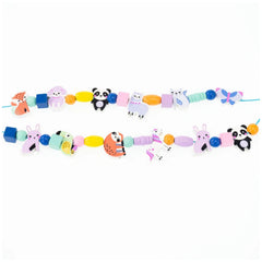 Nice - Wooden Beads Animal Forest Set - Arts & Crafts