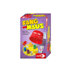 Noris - Jeux de société - Souris piège - Jeu d'action - 4 Ans+ - Amusement en famille