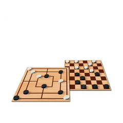 Noris - Deluxe - Morris & Checkers - Jeux de société - Édition internationale - Jeux de société