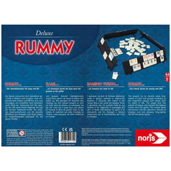 Noris - Ensemble Deluxe - Rummy - Jeux de société - Édition internationale - Jeux de société