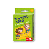 Noris - Outdoor Play Equipment - 15 Marble Games Set - 5+ Years - Skill Development