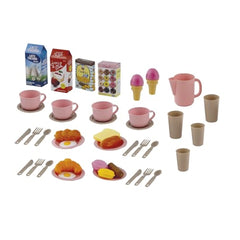 ODS - Pretend Professions - Maxi Caffettiera Breakfast Set - Pink - 3 Years - Role Play