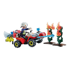 PLAYMOBIL - Quad de pompiers - Jouets - Ensembles de jeu