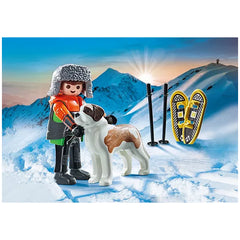 PLAYMOBIL - MA VIE Randonneur avec Saint Bernard - Jeux de construction