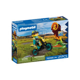 PLAYMOBIL - Offroad Motor Bike - Toy Playsets - Age +4 - Adventure - 72065 - 80772065