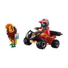 PLAYMOBIL - Quad Tout Terrain - Jeux de Jouets - +4 - Aventure - 72064 - 80772064