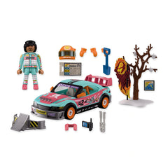 PLAYMOBIL - Voiture de Tuning Offroad - Jeux de Plein Air - +4 - Aventure de Course - 72062 - 80772062