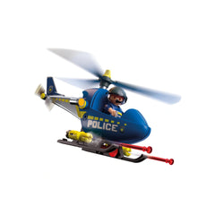 PLAYMOBIL - Hélicoptère de Police - City Action - 4+ - 72080 - 80772080
