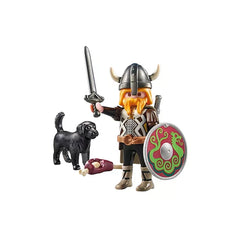 PLAYMOBIL - Viking avec chien de garde - Jeux de construction