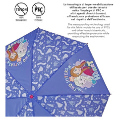 Perletti - Parapluies - Mini parapluie pliant Frozen 2 - Résistant au vent - 3-6 Ans