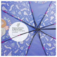 Perletti - Parapluies - Mini parapluie pliant Frozen 2 - Résistant au vent - 3-6 Ans