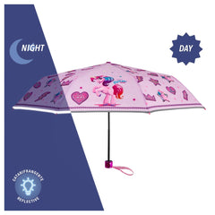 Perletti - Rain Umbrellas - Unicorn Folding Umbrella - Windproof - 3-6 Yrs